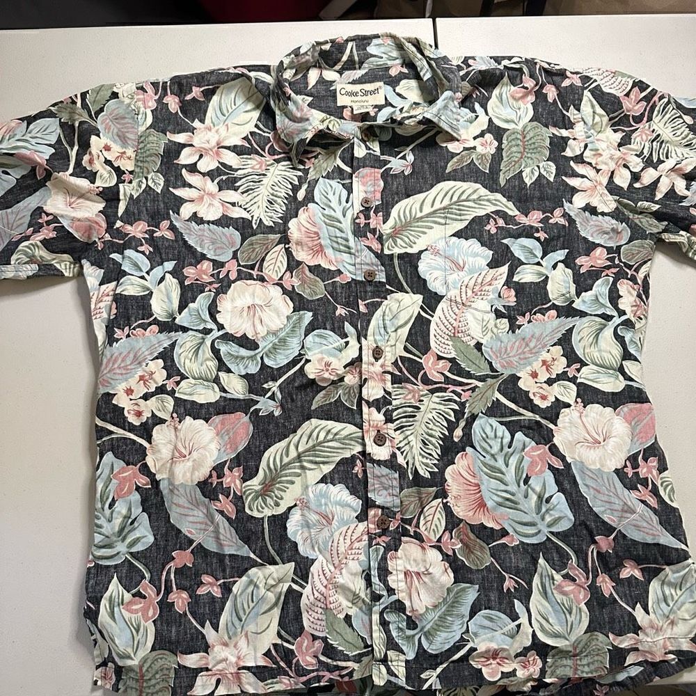 Cooke Street Hawaiian shirt xl mens